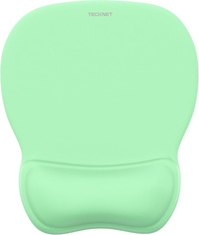 TECKNET Gel Mouse Pad with Wrist Rest, Ergonomic Office Mousepad with Wrist
