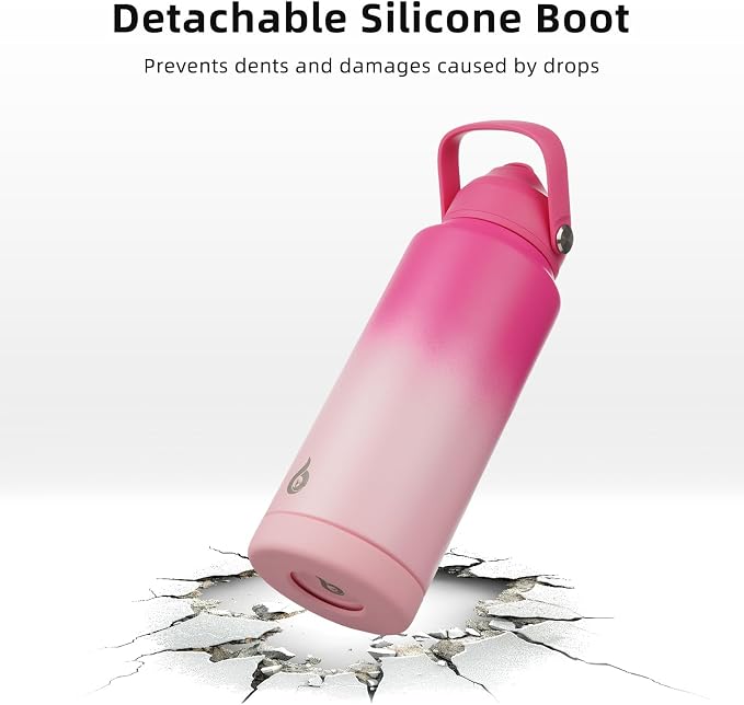 BJPKPK 24oz Insulated Water Bottle, Stainless Steel Bottle