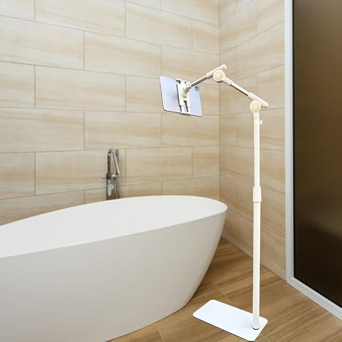Tablet Floor Stand Holder, 360 Degree Rotating