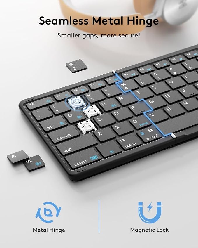 Samsers Foldable Bluetooth Keyboard