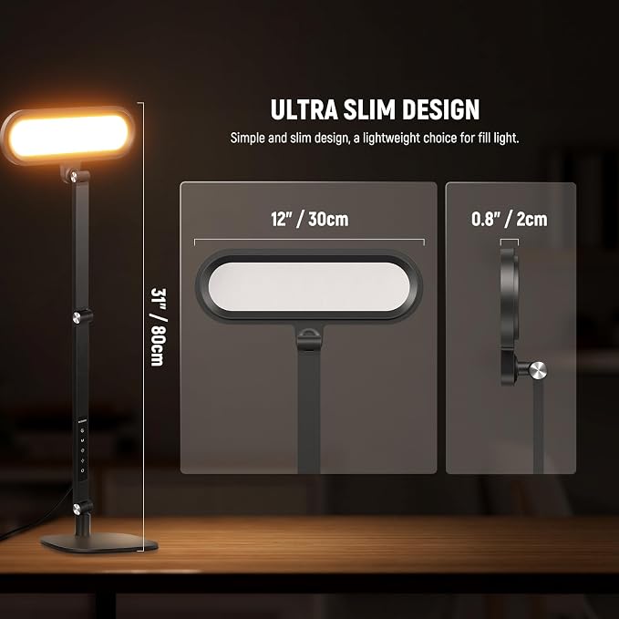 NEEWER Basics 16W LED Desk Lamp