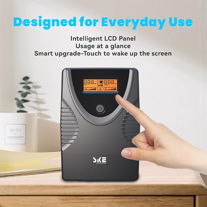Ups Battery Backup and Surge Protector 425VA/240W, Computer Uninterruptible