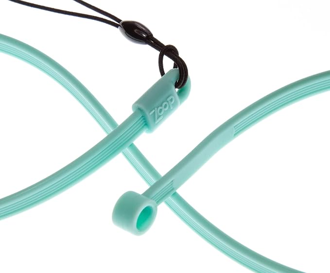 ZoopLoop Blue Silicone Scratchproof 20.75in Tether