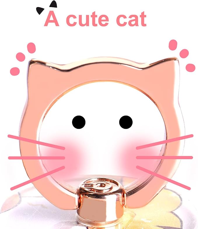Cat Phone Ring Holder
