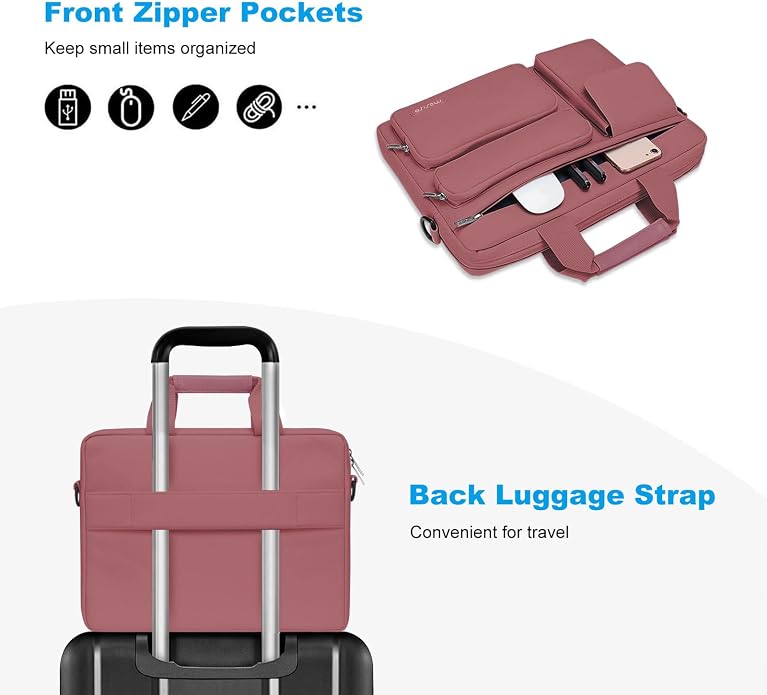 MOSISO Laptop Shoulder Bag, Computer Bag