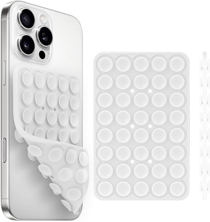 Silicone Suction Cup Phone Case Mount Double Sided, Phone Accessories