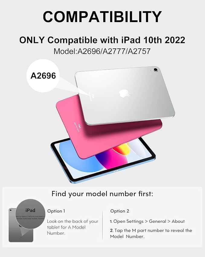 D DINGRICH for iPad 10th Generation Case