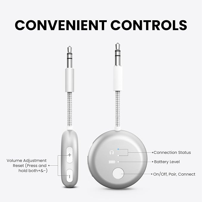 Avantree SoundJet R1 – Airplane Bluetooth Adapter