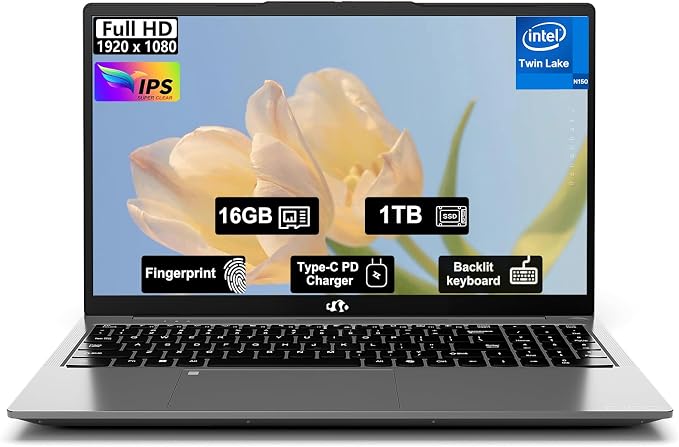 15.6" FHD IPS Student-Laptop Computer