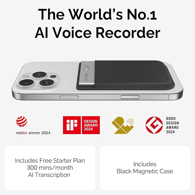 Plaud Note AI Voice Recorder Black