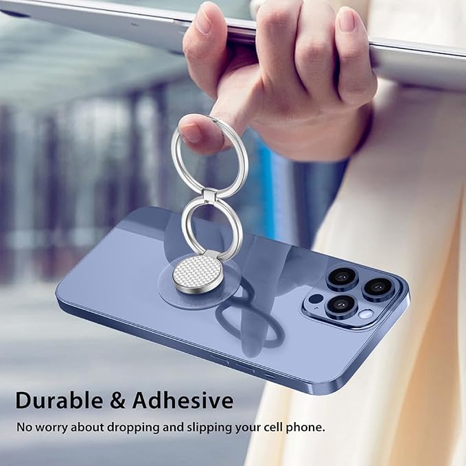 Phone Grip Holder, Phone Ring Holder Finger Kickstand, Foldable & Adjustable