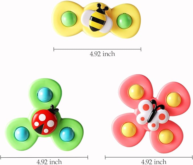 Suction Cup Spinner Airplane Travel Toys