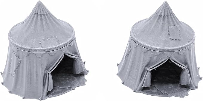 EnderToys Traveler's Camp I by Printable Scenery, 3D Printed Tabletop RPG