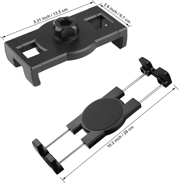 Foldable iPad Wall Mount Holder, Aluminium Extendable Tablet Wall Mount