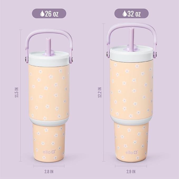 Ello Oasis Go+ 32oz Insulated Stainless Steel Tumbler