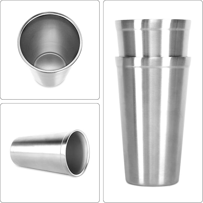 Youda Stainless Steel Double Walled Insulated Cups Stackable, Coffee Cup/Tea