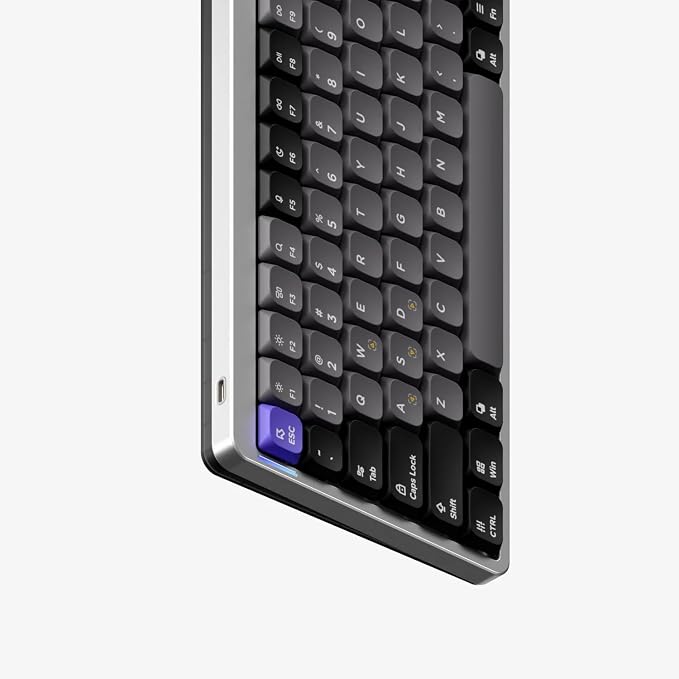 nuphy Air75 HE Rapid Trigger Wired Custom Magnetic Gaming Keyboard, RGB HotSwap