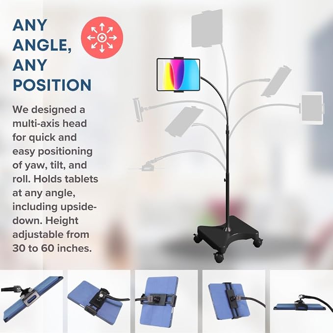 LEVO Adjustable Tablet & Phone Floor Stand