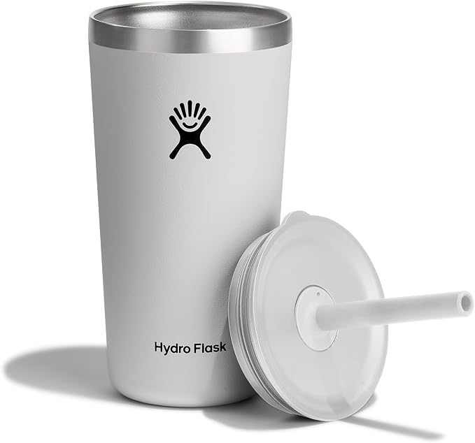 20 OZ All Around Tumbler Straw LID White