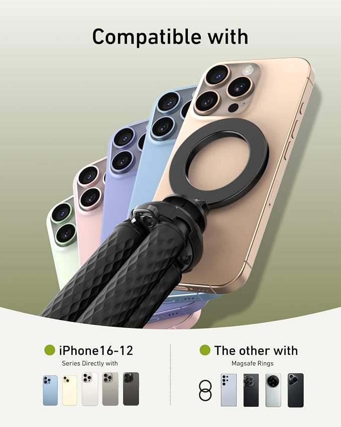 TELESIN Magnetic Flexible Tripod