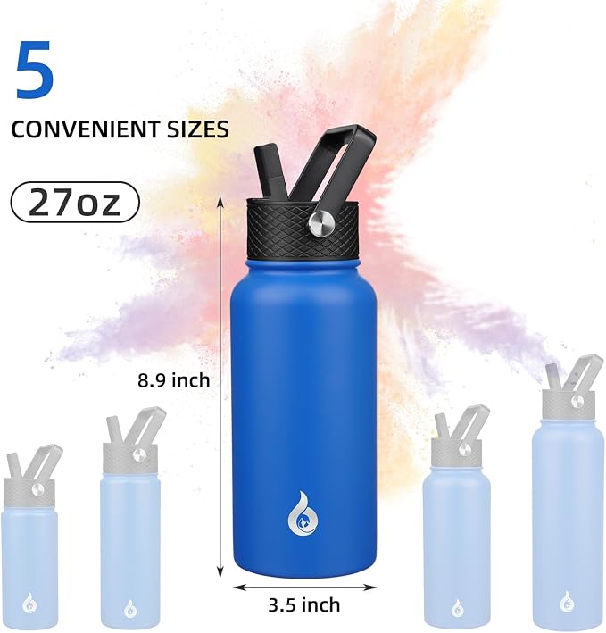 BJPKPK 27oz Insulated Water Bottle