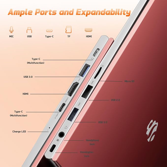 15.6" FHD IPS Student-Laptop Computer