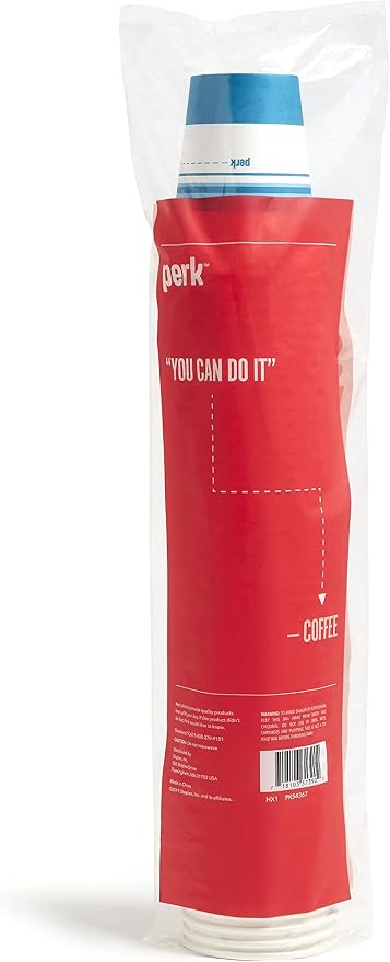 Staples Perk 12 Oz Paper Hot Cups