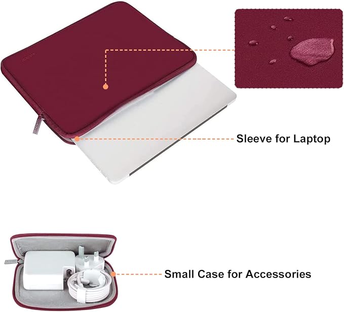 MOSISO Laptop Case 16 inch, 15-15.6 inch Laptop Sleeve Bag Compatible