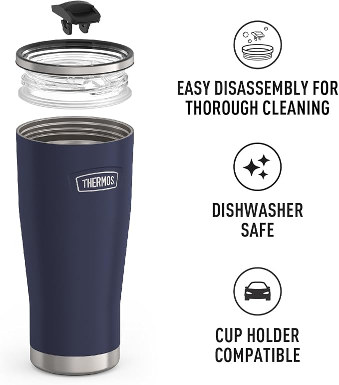 THERMOS Icon Series 24oz Stainless Steel Tumbler