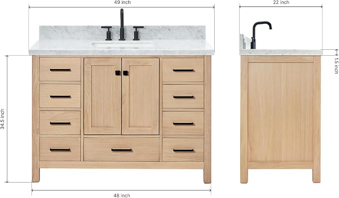 49'' Bathroom Vanity
