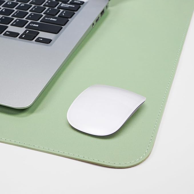 Leather Desk pad Protector, 47in*23in Large Desk mat