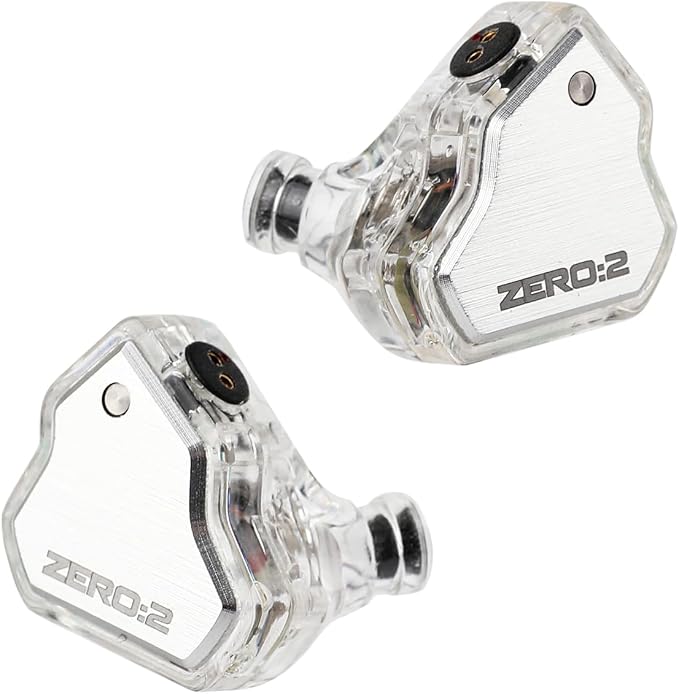 Linsoul 7Hz x Crinacle Zero:2 in Ear Monitor, Updated 10mm Dynamic Driver IEM