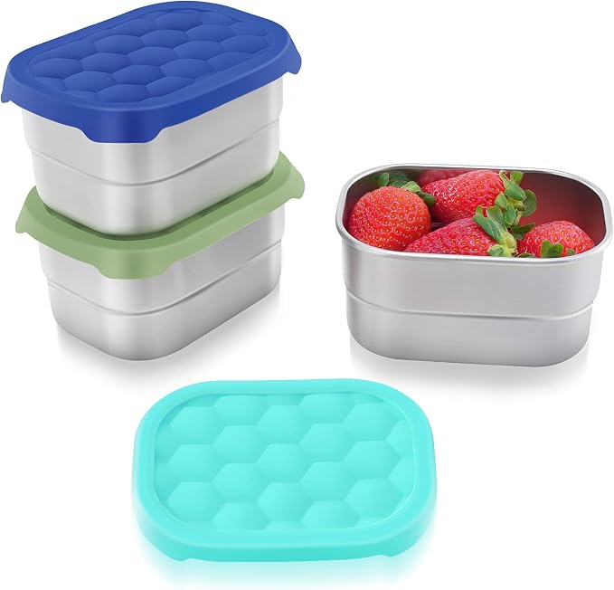 Small Stainless Steel Snack Containers