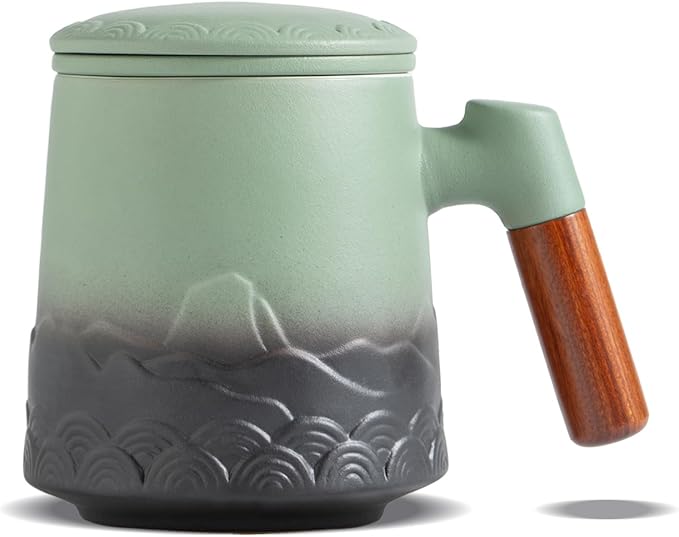 ZENS Tea Mug with Infuser and Lid