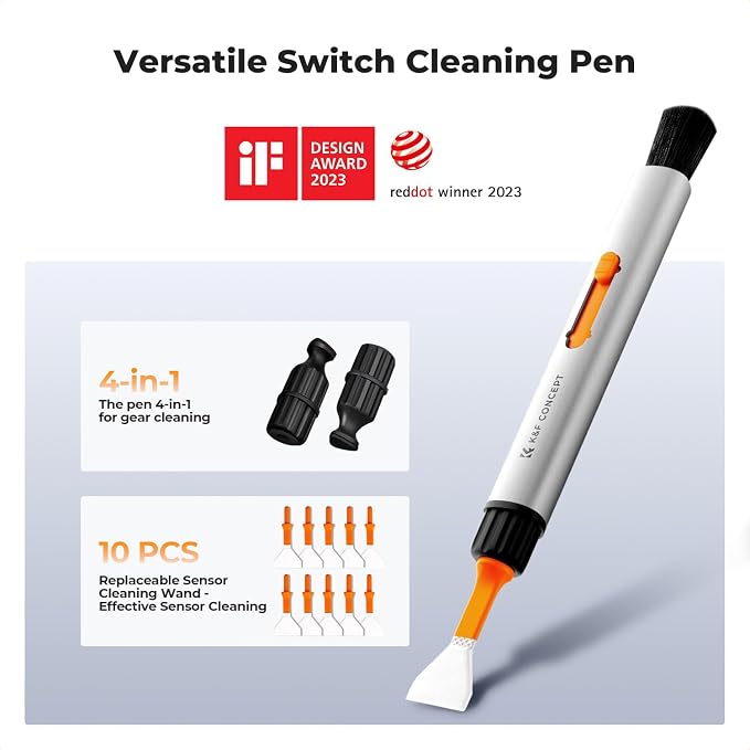 K&F CONCEPT 23 in 1 Camera Lens Cleaning Kit