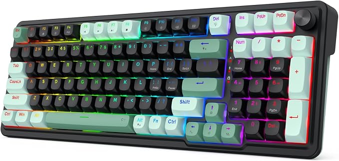 Redragon K686 HE Rapid Trigger Gaming Keyboard, 98 Keys 8K Wired Mechanical
