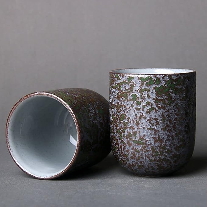 130ML Ceramic Tea, Kung Fu Cups Chinese Tea Cup, Japanese Style Handle-Less
