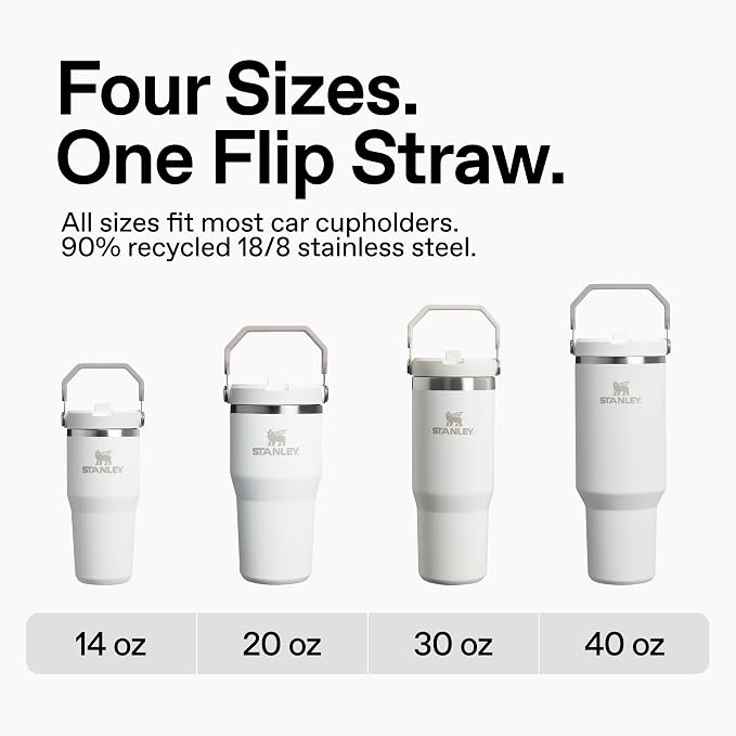 STANLEY IceFlow 2.0 Flip Straw Tumbler, 30 oz