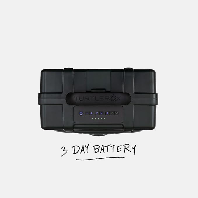 Turtlebox Original Gen 3: Portable Outdoor Bluetooth Speaker – Ultra-Loud