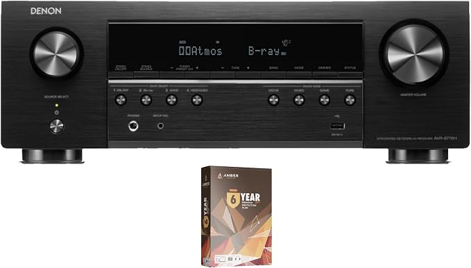 Denon AVR-S770H 7.2ch 8K Smart AV Receiver