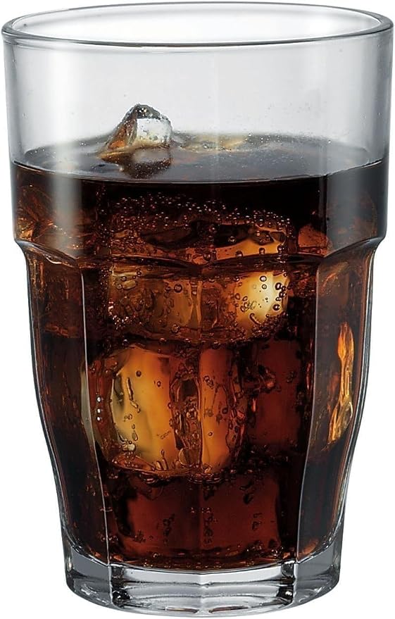 Bormioli Rocco Rock Bar Stackable Beverage, Spirits – 12.5oz Durable Tempered