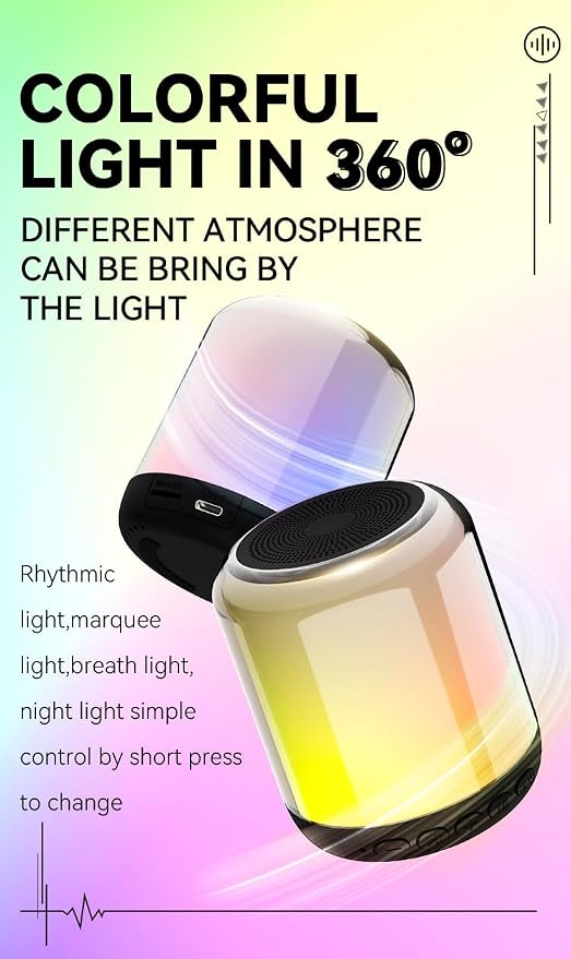 Generic Aura-Sync Surround Color Deep Bass Speaker