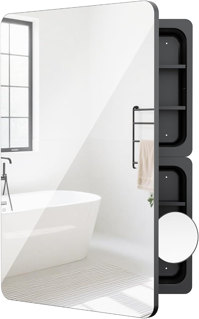 Rresyet 24×36 Bathroom Mirror Cabinet