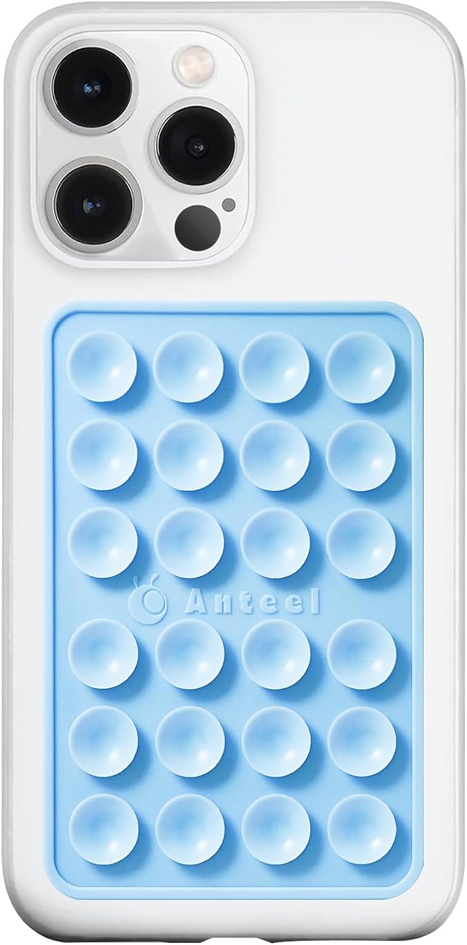 Anteel MAX Silicone Suction Phone Case Adhesive Mount, Upgraded Super Strong