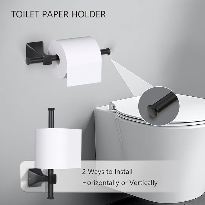 5 Piece Bathroom Hardware Accessories Set