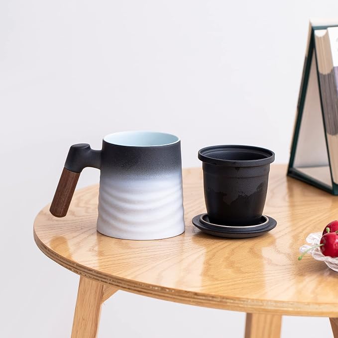 ZENS Tea Mug with Infuser and Lid