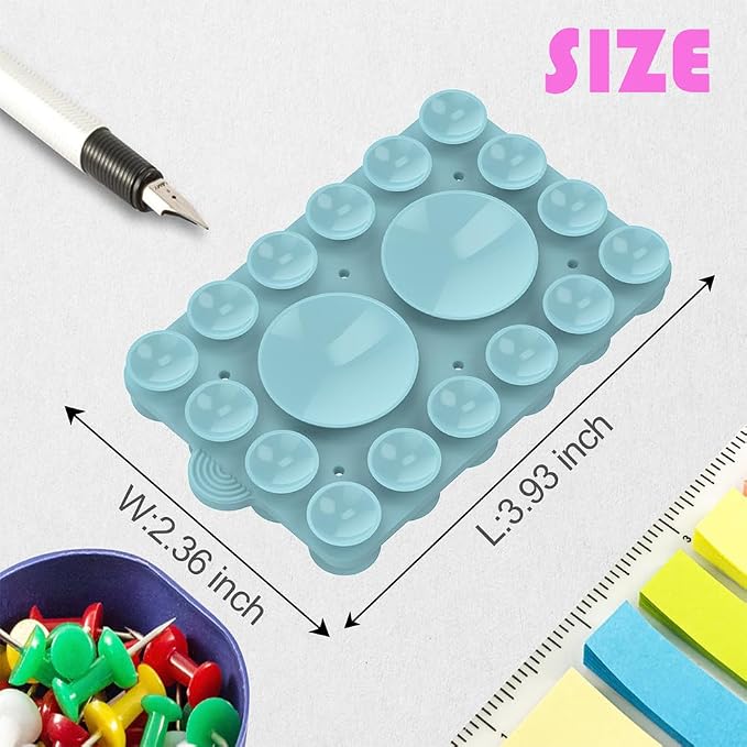 Silicone Suction Phone Holder Mount, Silicon Adhesive Phone Accessory