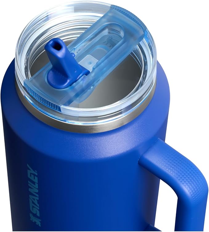 STANLEY Quencher ProTour Flipstraw Tumbler, 64 oz, Cobalt | Built-In Straw &