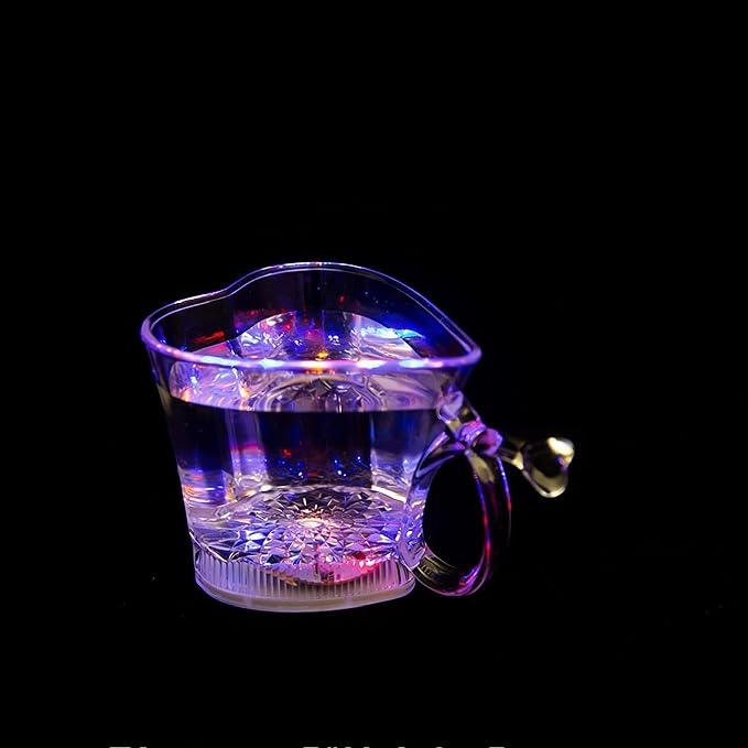 Flash Light Up Cups Glowing LED Beer Wine Whisky Liquor Crystal Glasses Tumbler