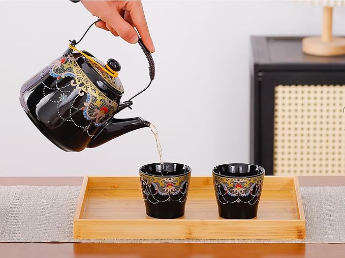 Japanese Tea Set for Adults, Japanese Teapot Set